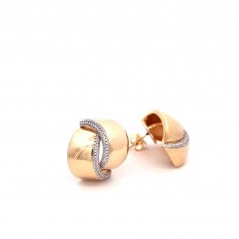 BRINCOS PRATA DOURADA