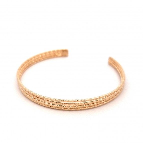 PULSEIRA PRATA DOURADA - COLEO ESSNCIA