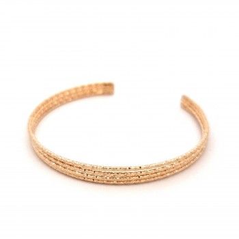 PULSEIRA PRATA DOURADA - COLEO ESSNCIA