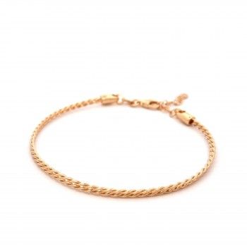 PULSEIRA PRATA DOURADA - COLEO ESSNCIA