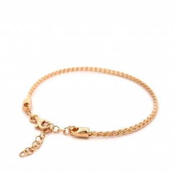 PULSEIRA PRATA DOURADA - COLEO ESSNCIA