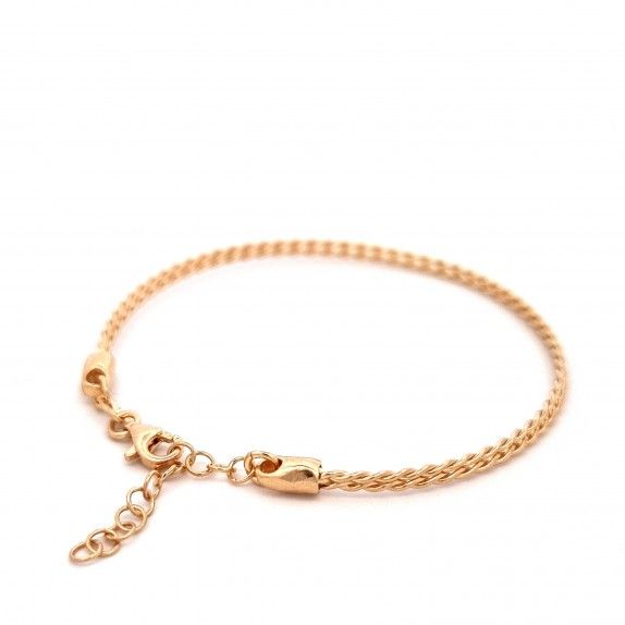 PULSEIRA PRATA DOURADA - COLEO ESSNCIA