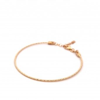 PULSEIRA PRATA DOURADA - COLEO ESSNCIA