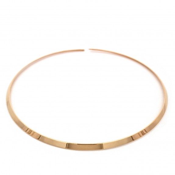 COLAR PRATA DOURADA - COLEO ESSNCIA