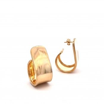 BRINCOS - PRATA DOURADA